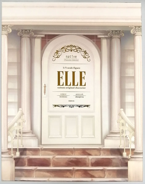 中古】(本体B+/箱B)saitomオリジナルキャラクター エル 1/5 完成品