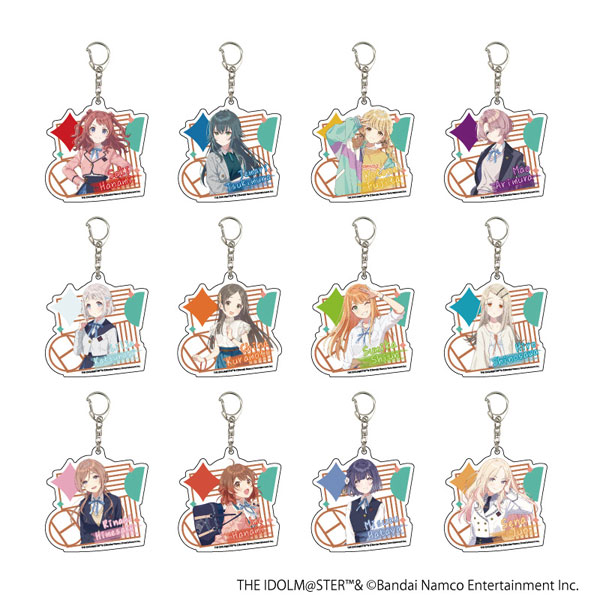 アクリルキーホルダー「学園アイドルマスター」01/ 12個入りBOX[A3