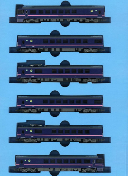 A2274 485系お座敷電車「華」高崎車両センター 6両セット[マイクロ