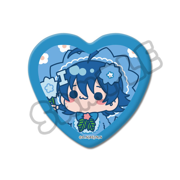 アニメ『魔入りました！入間くん』 第2弾 ハート型缶バッジ M-SA(鈴木