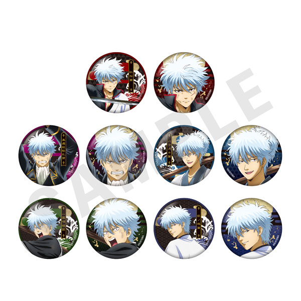 銀魂」 トレーディング缶バッジ 10個入りBOX[coly]《発売済・在庫品》