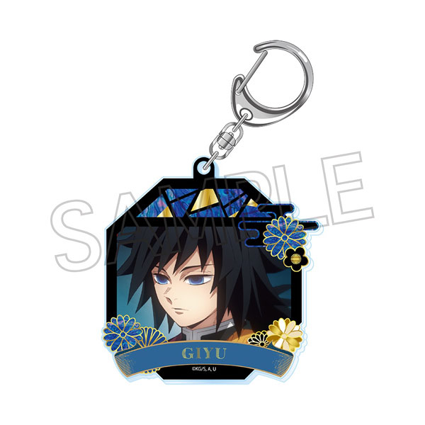 鬼滅の刃 冨岡義勇 セガ アクリルキーホルダー たい焼き スタンド付き