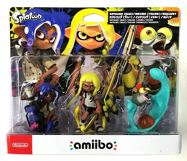 新品 amiibo 13体 スプラトゥーン トリプルセット ガール ボーイ イカ