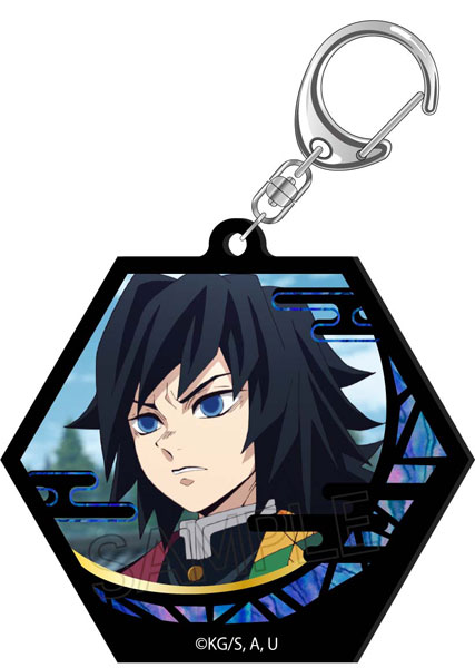 鬼滅の刃 螺鈿風シリーズ アクリルキーホルダー 冨岡義勇[ツインクル