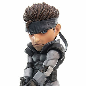 メタルギア ソリッド/ ソリッド・スネーク SD 8インチ PVC スタチュー