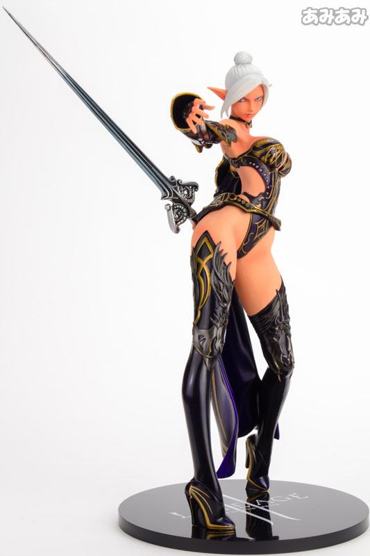 中古】(本体A-/箱B)リネージュII ダークエルフ フィーメール 1/8 完成