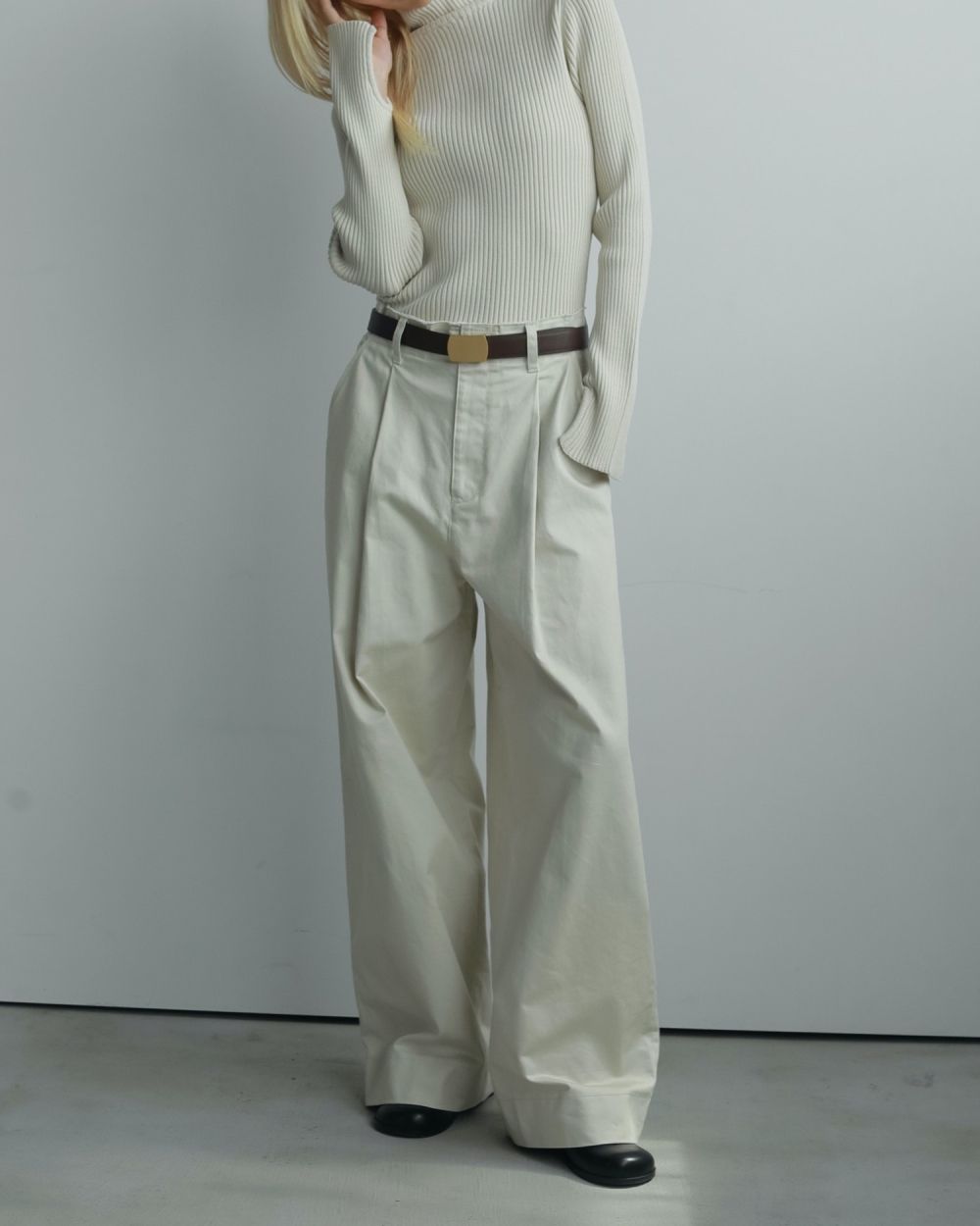 ànuke online store（アンヌーク） / Wide Chino PantsWide Chino