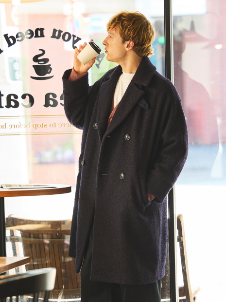 希少！ GIANNI VERSACE チェスターコート 最上級ブラックタグ 2026年