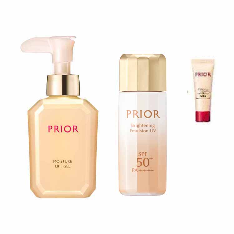 PRIOR(プリオール) 朝活ケアセット （おしろい美白乳液 資生堂