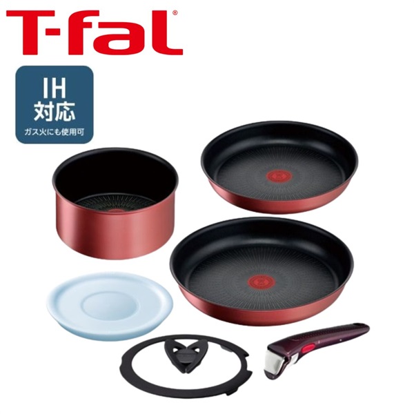 T-fal インジニオ・ネオ IHルージュ・アンリミテッドセット6 IH対応