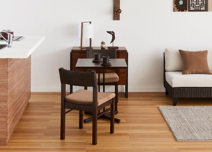 カフェ・テーブルv03～2人掛け～自宅で簡単にカフェ気分を味わえる空間