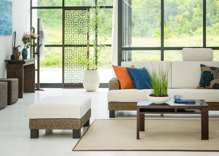 シン・ソファ オットマンv01 (ヒヤシンス) ～幅830mm・奥行600mm