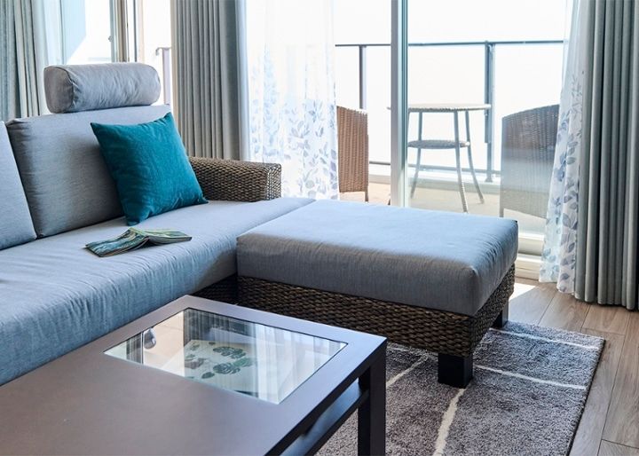 シン・ソファ オットマンv01 (ヒヤシンス) ～幅830mm・奥行600mm