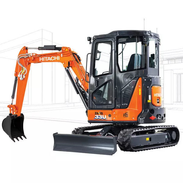 Hydraulic excavator - ZX33U-6 - Hitachi Construction Machinery