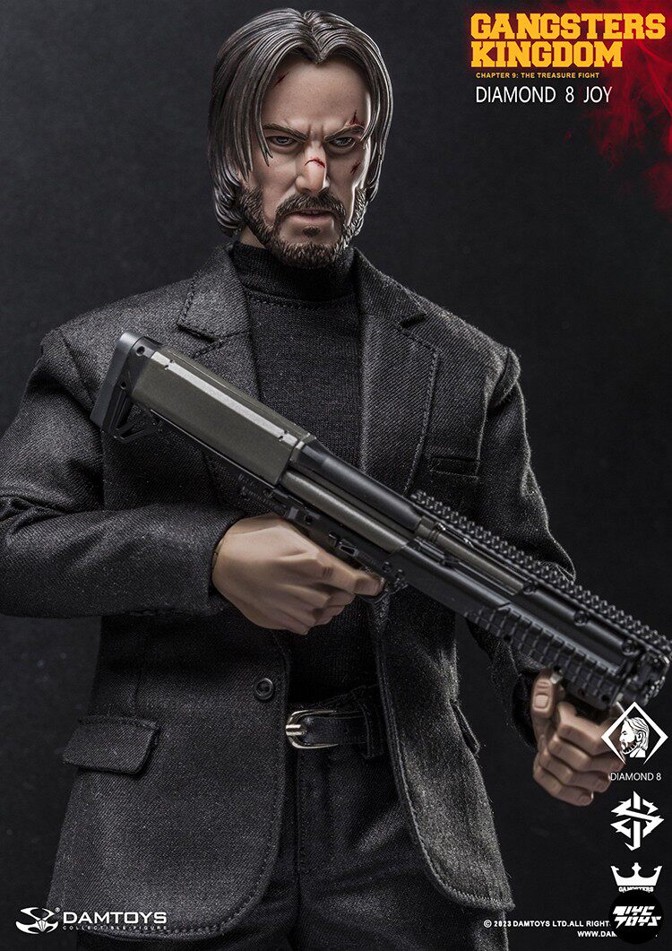 DAMTOYS 1/6 GK028A Gangsters Kingdom DIAMOND 8 JOY Action Figure