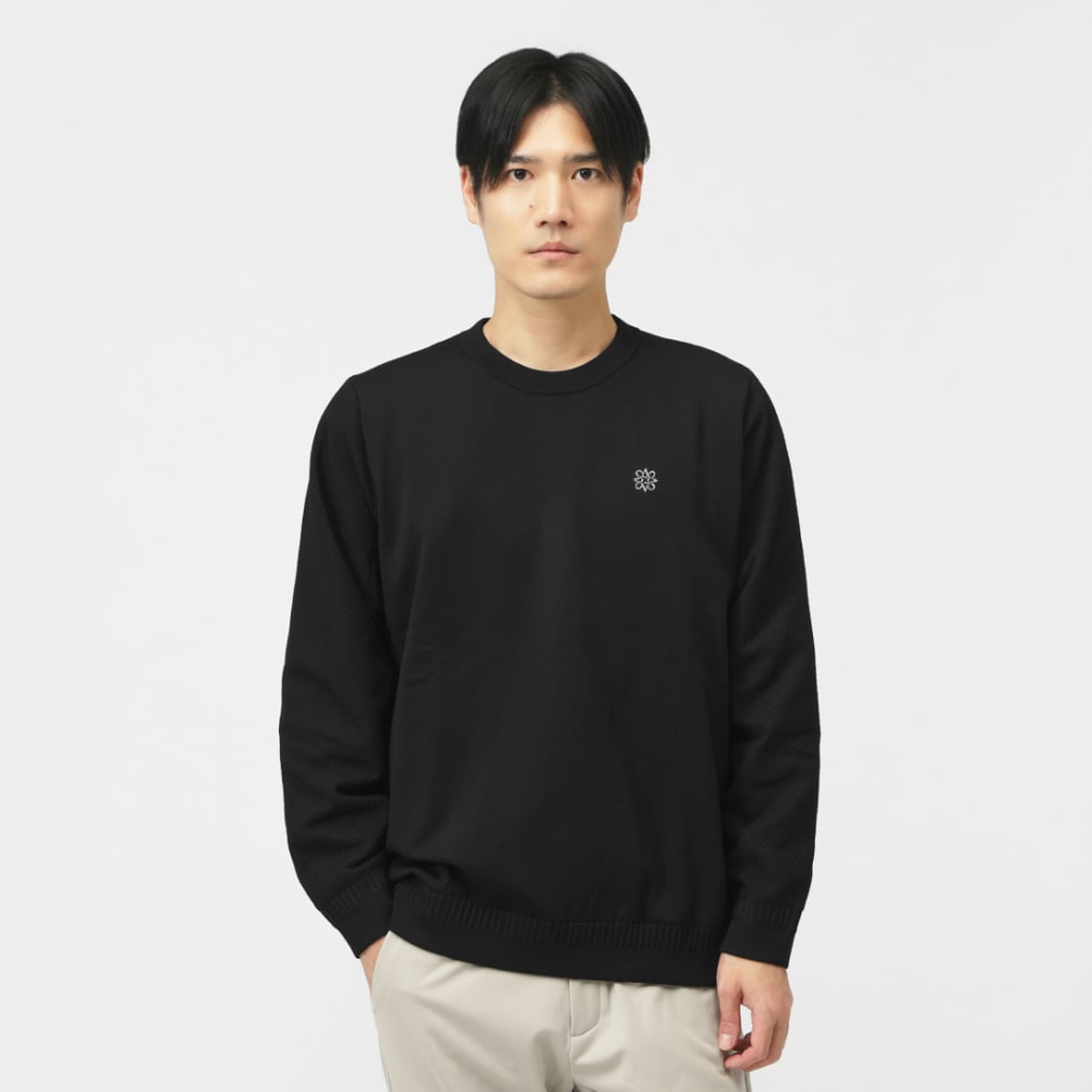 セントアンドリュース ゴルフウェア 長袖セーター 秋 冬 12G天竺