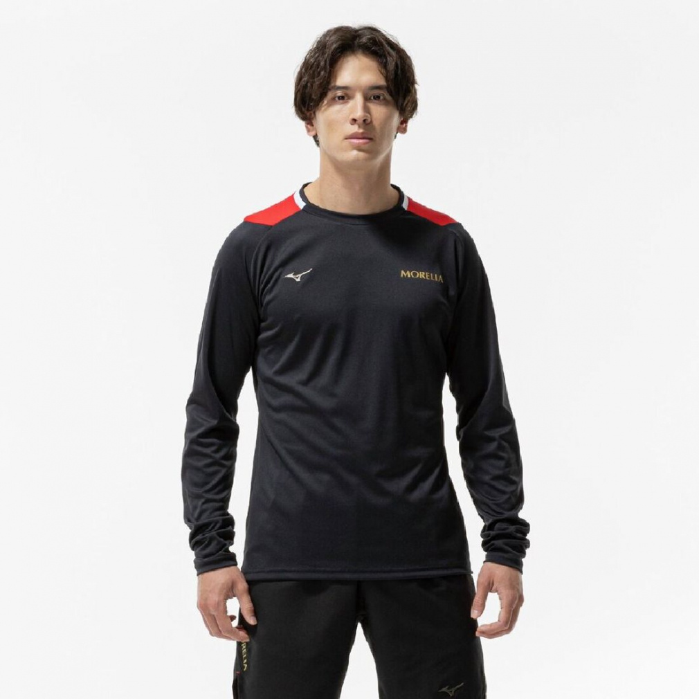 ミズノ メンズ サッカー/フットサル 長袖シャツ MORELIA フィールド