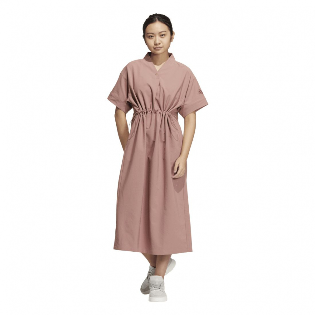 アディダス レディース ワンピース Lux AD ウーブン 半袖 OPワンピース