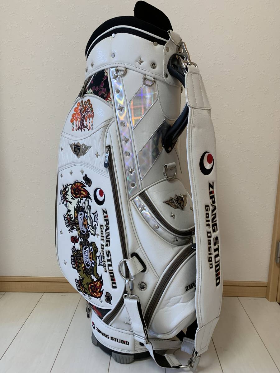 超希少 限定 琉球ゴルフ ジパングスタジオ キャディバッグ 超希少 限定