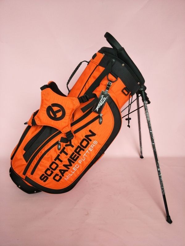 スコッティキャメロン キャディバッグ スタンドタイプ オレンジ 新品未