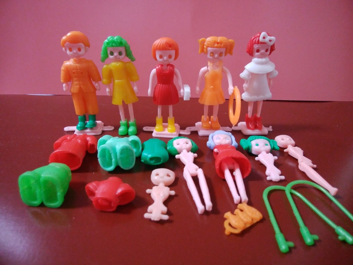 グリコおまけ 昭和 レトロ パピーちゃん (おりょうり あそびぎ) グリコ