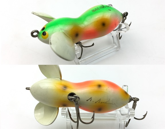 希少】バルサ50ラージマウス ○未使用品 A.Aoshlma サイン入り 希少