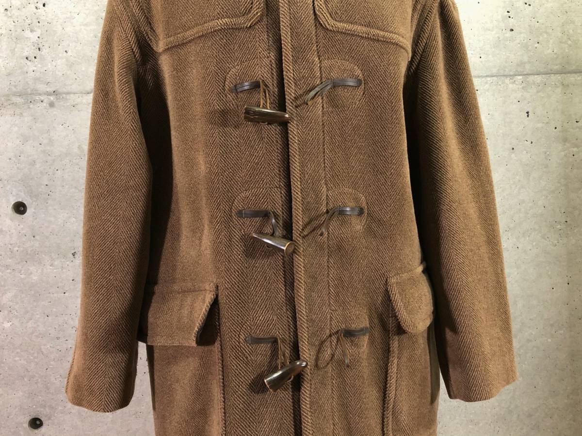 グローバーオール キングストン ヘリンボーン ダッフル ネイビー 38