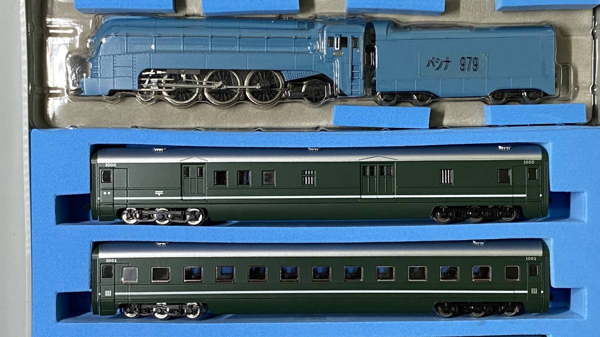 希少 マイクロエース A8401 満鉄・パシナ・979「あじあ号」7両セット