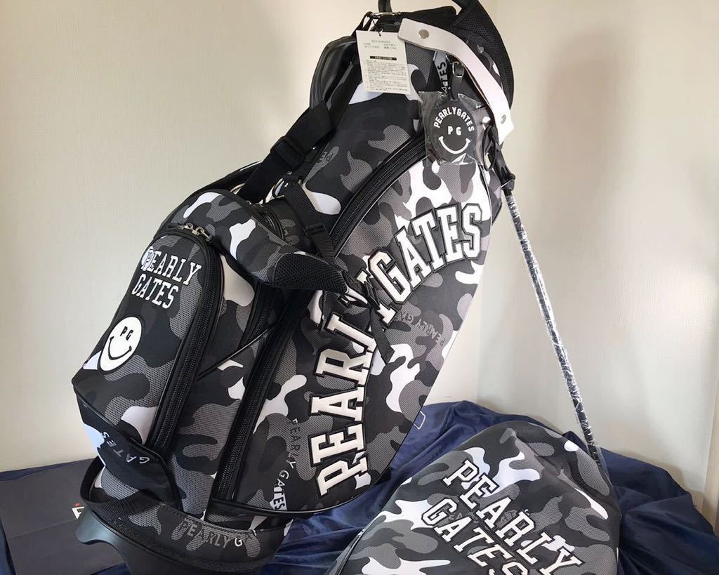 PEARLY GATES 迷彩 キャディバッグ 89