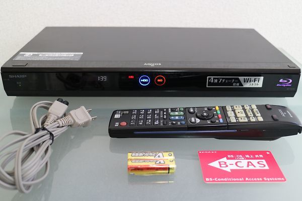 SHARP AQUOS BD-W500 HDD2TB増量交換 SHARP AQUOS BD-W500 HDD2TB増量交換