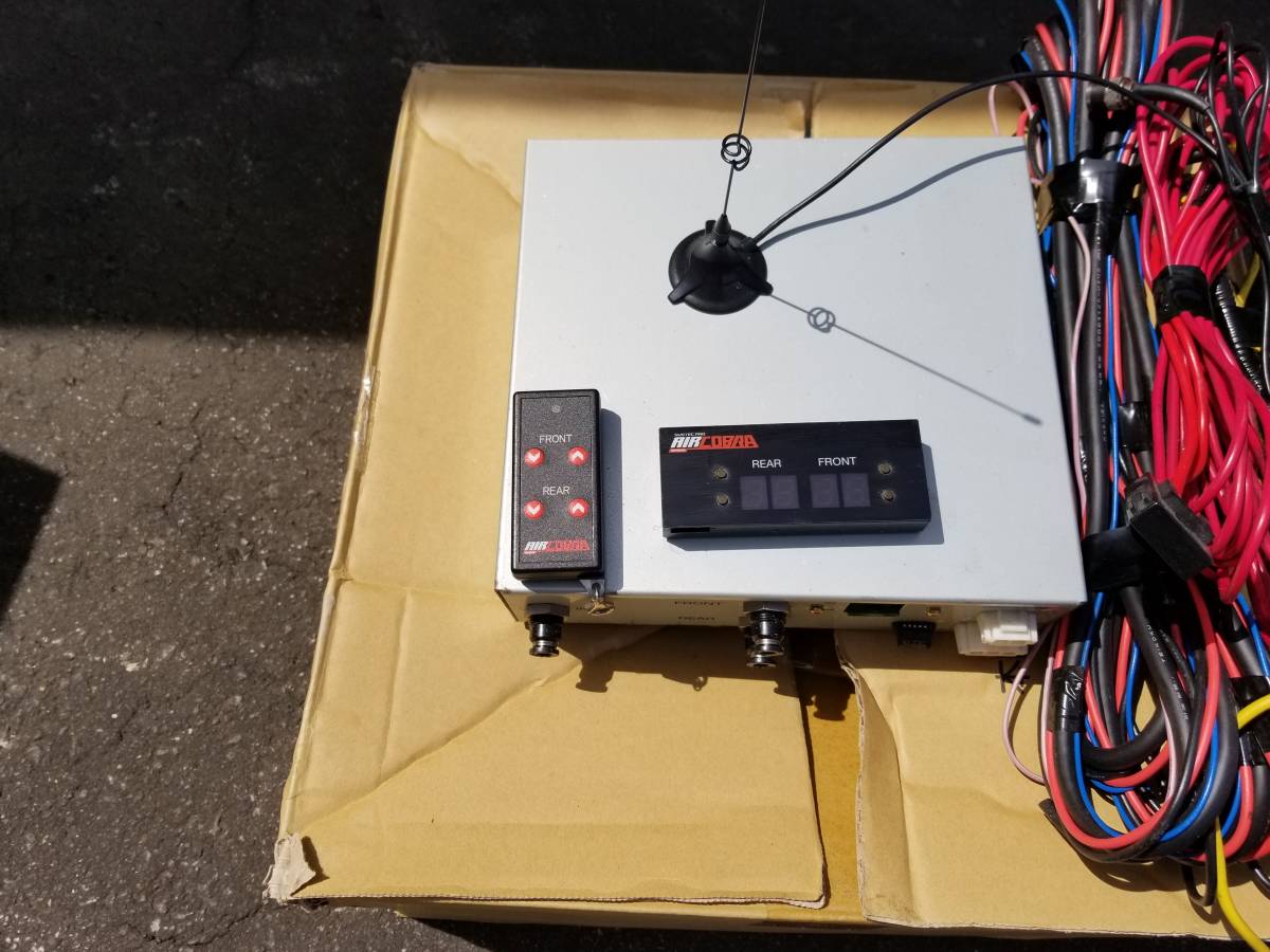 タナベ エアコブラ エアサス 電磁弁 リモコンユニット タナベ