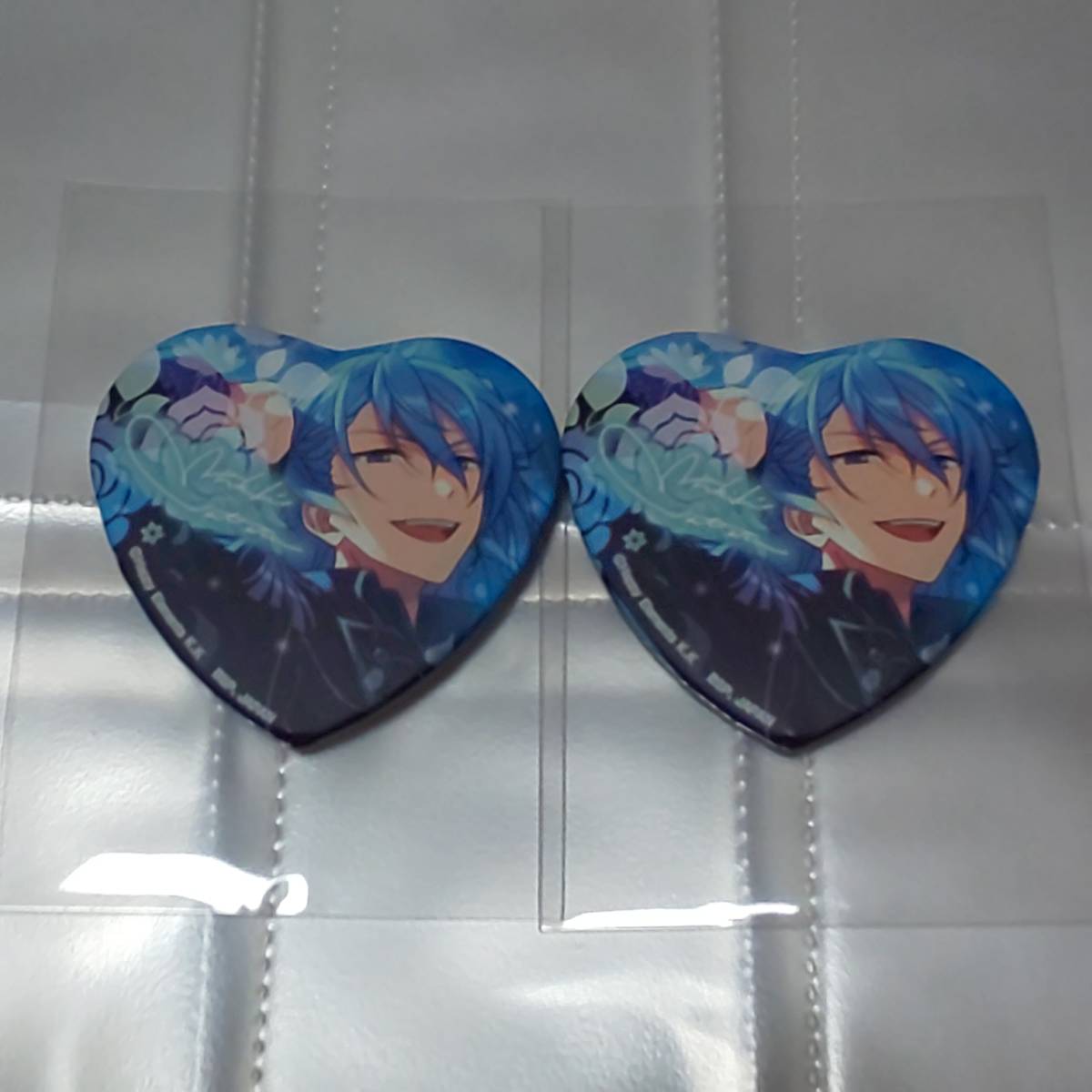 あんスタ とるパカ 日々樹渉 缶バッジ ハート缶バッジ あんスタ【fine