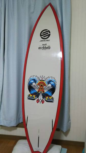 Santa Cruz マットアーチモデルショートボード 5フィン サーフボード