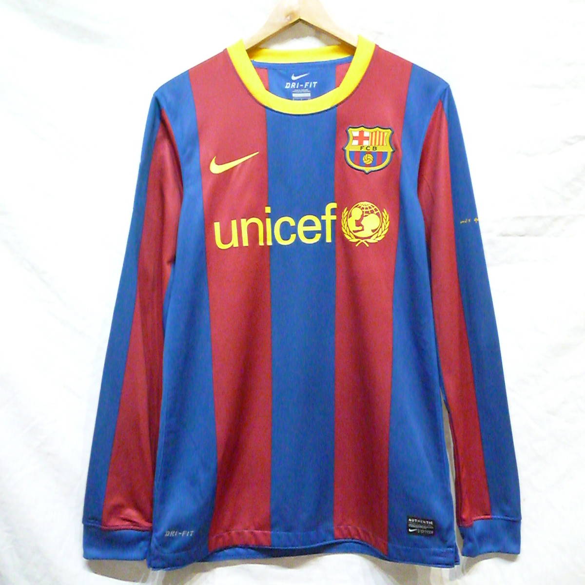 バルセロナ2017/2018オーセンティック長袖ユニフォーム FC バルセロナ