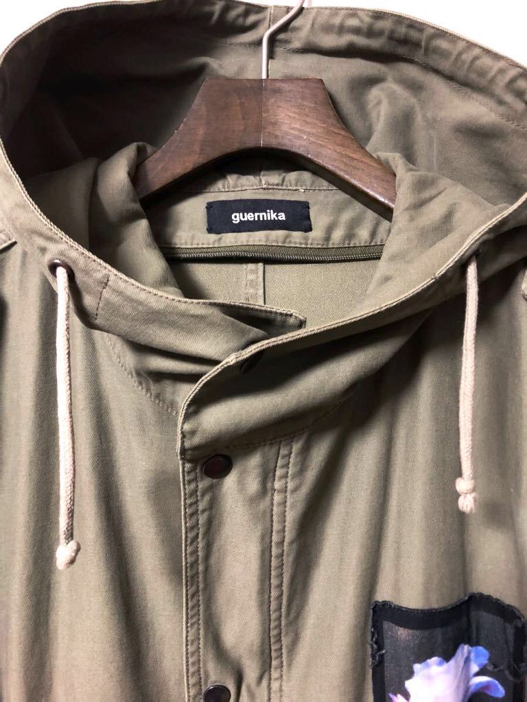 タグ付き 新品 guernika ハンドペイント モッズコート 【公式通販】