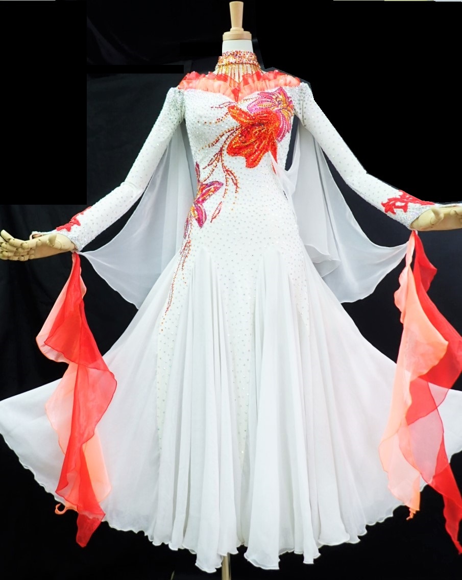 社交ダンスチャコット 社交ダンス スタンダードドレス チャコット凛舞