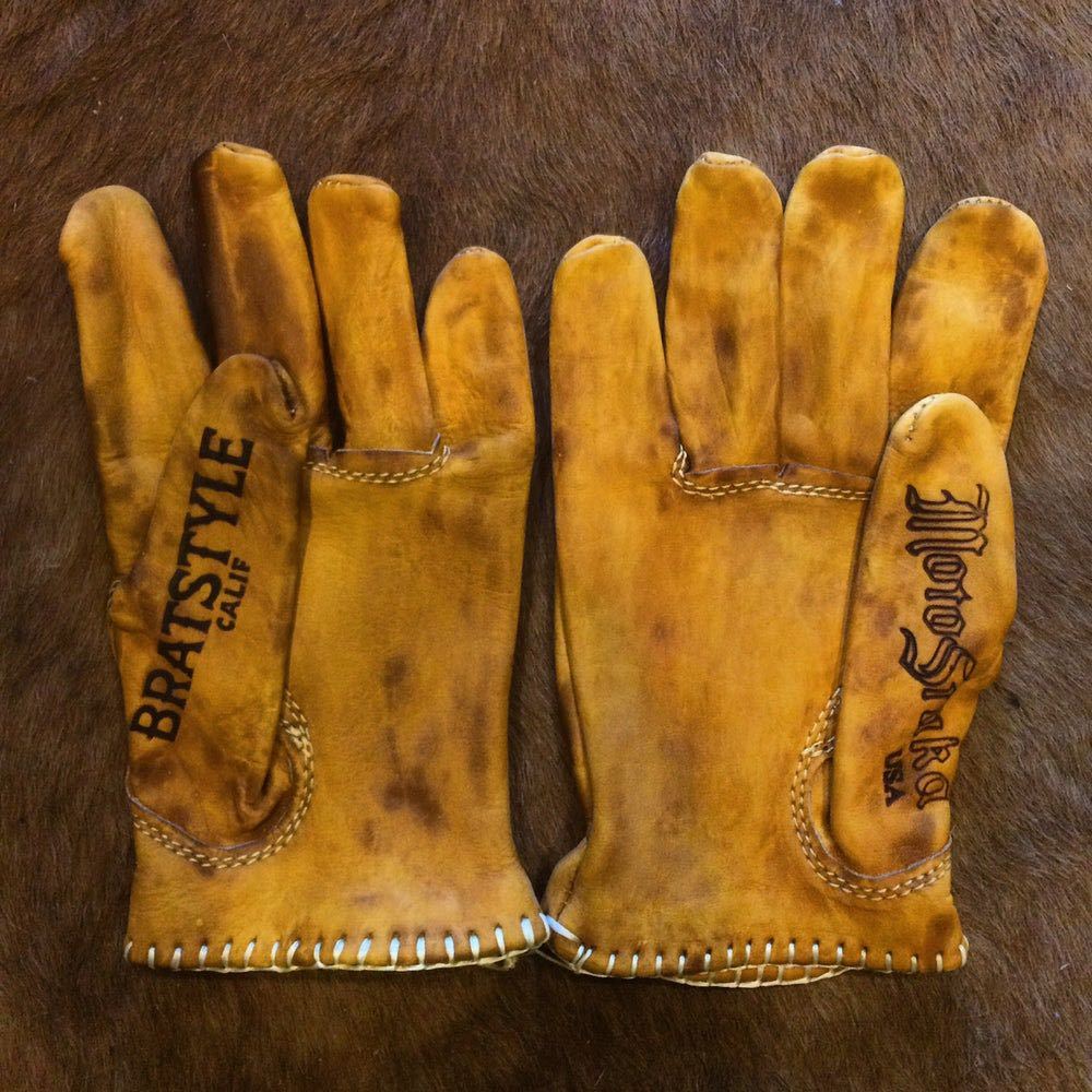新品】BRATSTYLE × MOTOSTUKA SHANKS GLOVES ブラットスタイル
