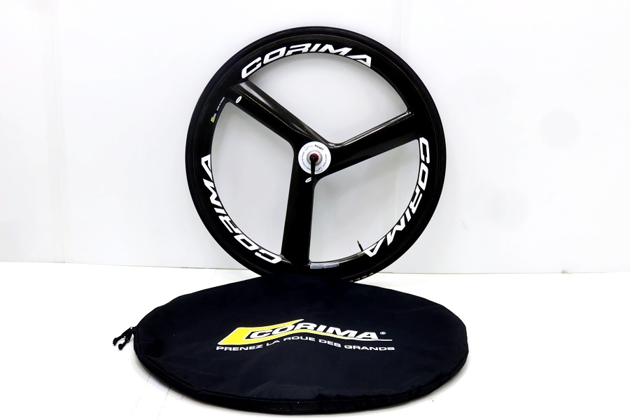 希少旧CORIMA リム幅48mm カーボンホイール チューブラー 28“25c