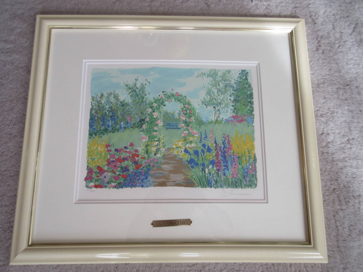 イーダ ヴァリッキオ 原画 アクリル画 直筆サイン入り イーダ