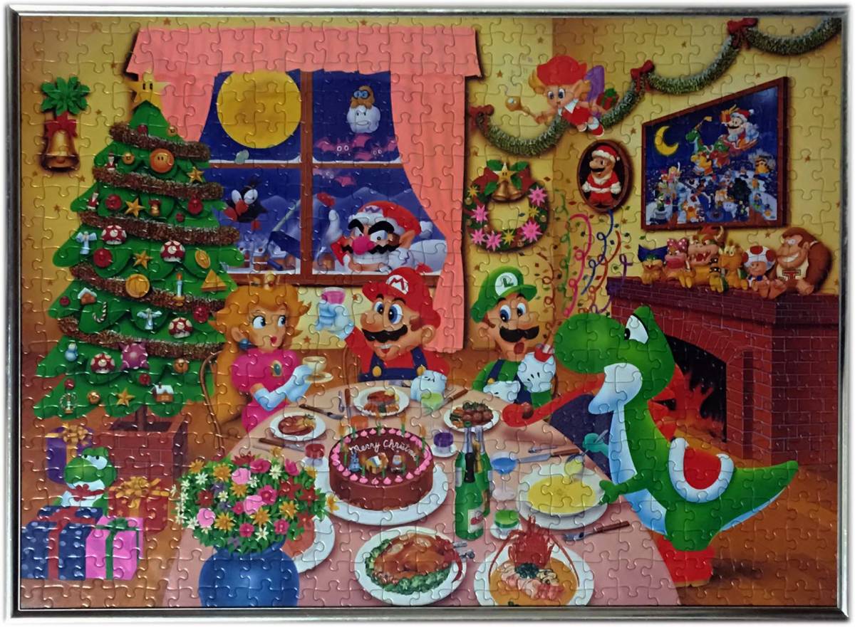 ろ*ぴ様 ジグソーパズル マリオのクリスマスファンタジー ろ*ぴ様