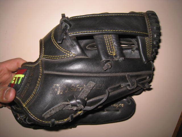 ZETT プロステイタス 右投げ用グローブ 黒 旧ロゴ ZETT プロステイタス