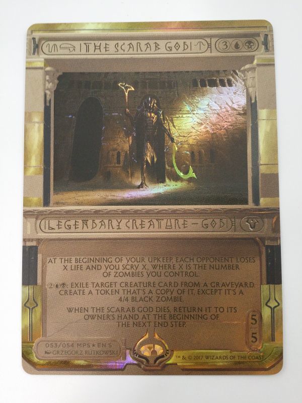 MTG MPS スカラベの神 マスターピース foil 【公式通販】