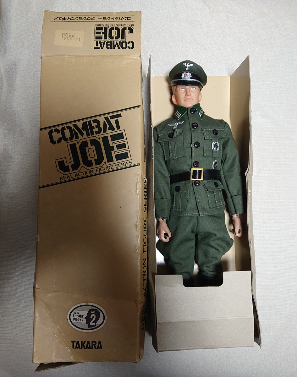 タカラ コンバットジョー COMBAT JOE WWⅡ ドイツ陸軍将校 TAKARA