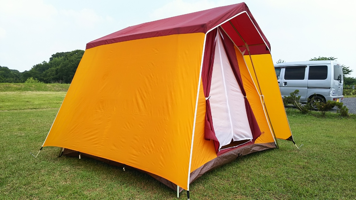プリンテント field champ 昭和レトロ テント プリンテント field