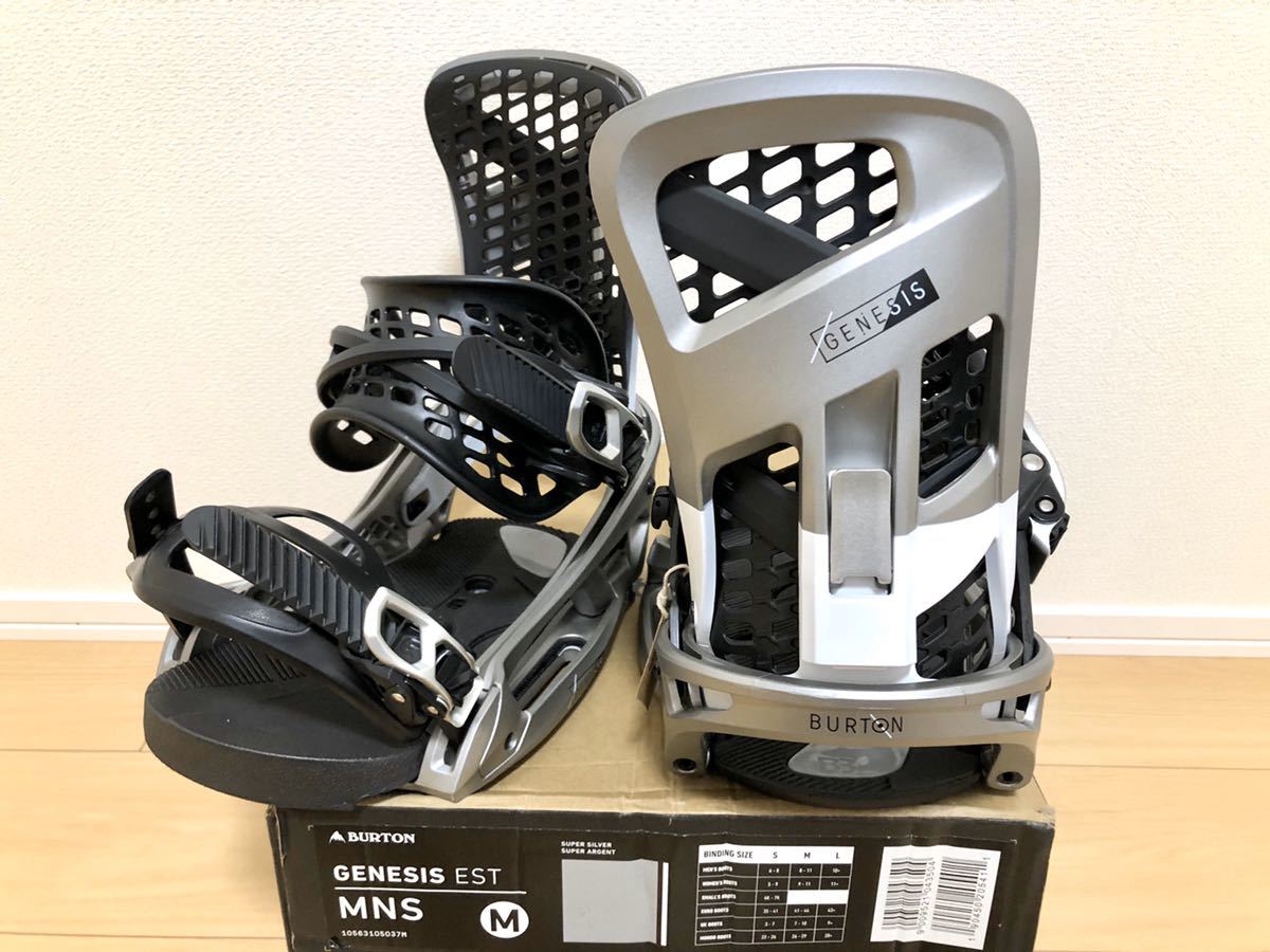 BURTON GENESIS 2013 スノーボード ビンディング Mサイズ BURTON
