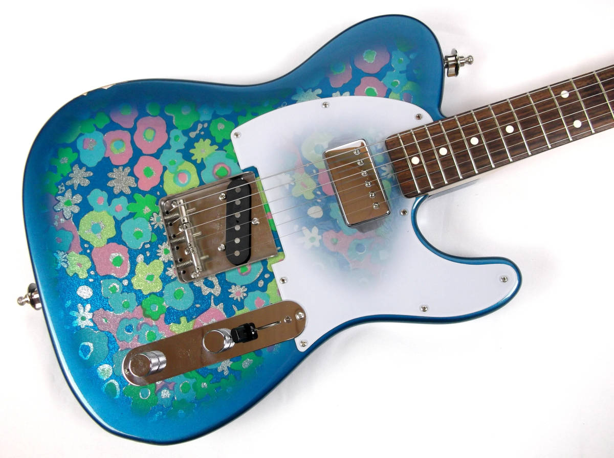 新品同様 TOKAI ATE132ブルーフラワーミスチル櫻井氏MOD 新品同様