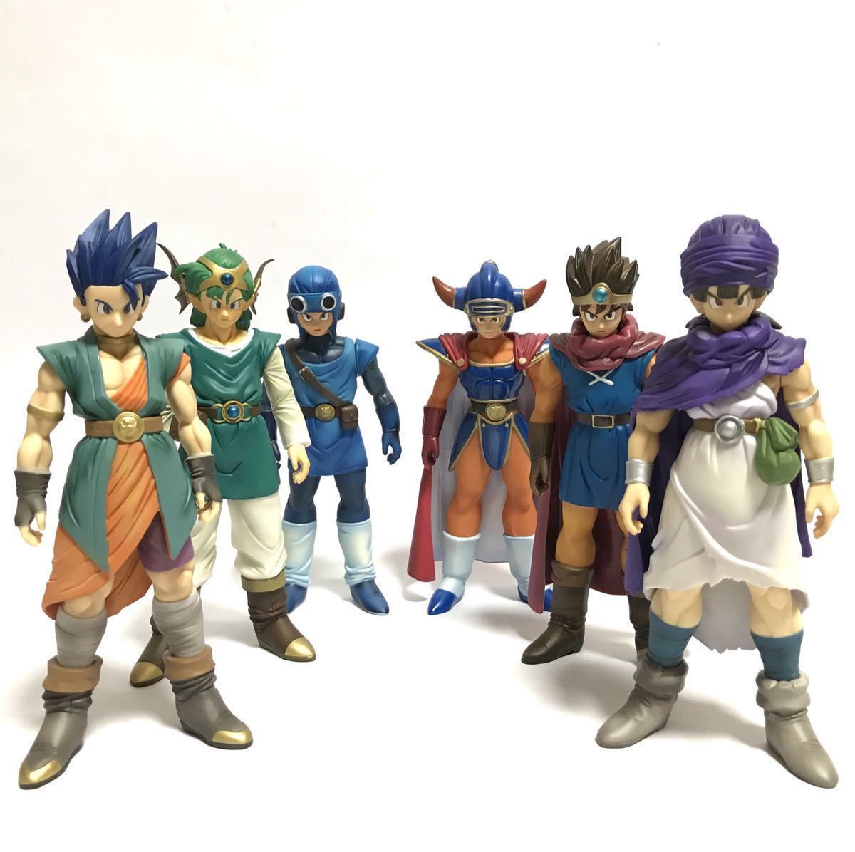 ドラゴンクエスト Ⅰ Ⅱ Ⅲ Ⅳ Ⅴ Ⅵ ソフビキャラクターズ 主人公