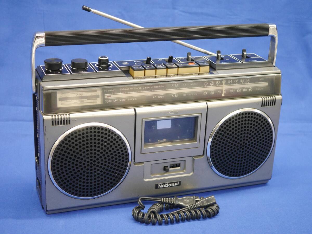 ☆National ステレオラジオカセットレコーダー ラジカセ RS-4400