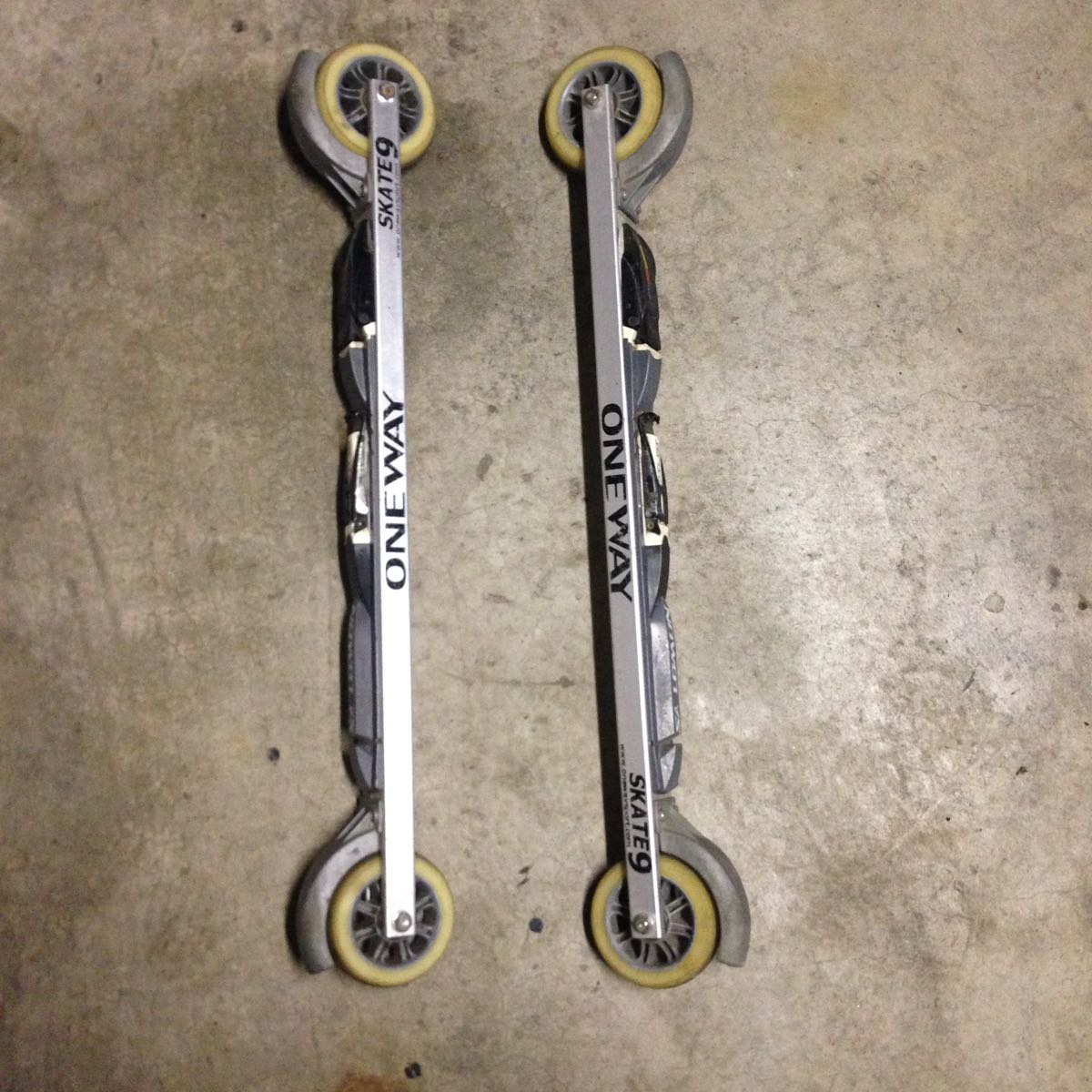 マーウィークロスカントリースキースケーティング用ローラースキー