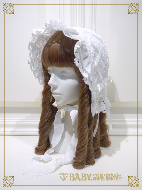 babythestarsshinebright ボンネット オフ白 ボンネット 白 BABY THE